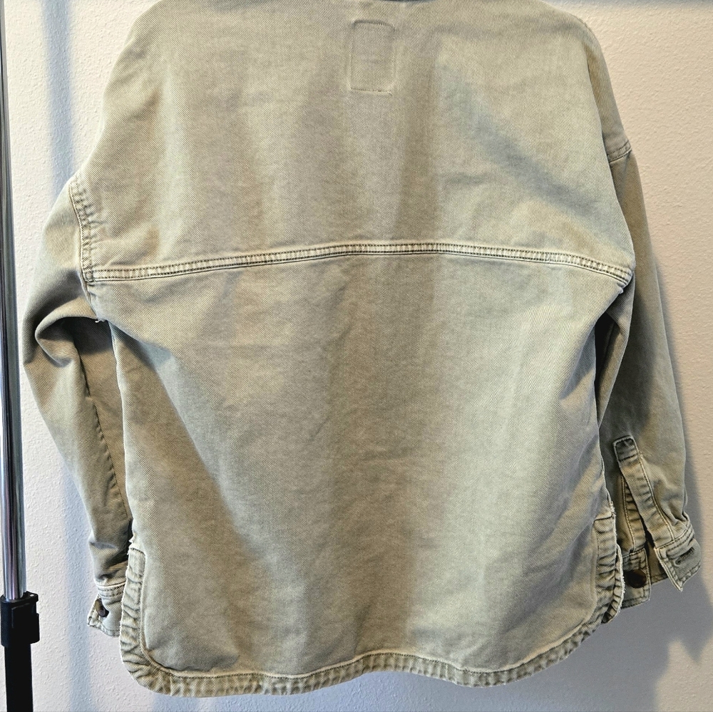 GAP Light Green Jean Jacket - Picture 4 of 6